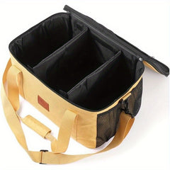 Camping Cookware Storage Bag, Camping Cooking Utensils Organizer, Camping Storage Handbag, Barbecue Tool Storage Bag, Cookware Utensils Kit Travel Hanging Bag Outdoor Equipment Carry Bag