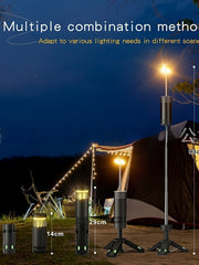 Outdoor Telescopic Camping Lantern Multi-function