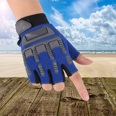 Half Finger Tactical Outdoor Sports Mountaineering Gloves