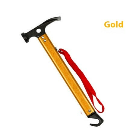 Outdoor Multi-function Tool Camping Tent Nail Hammer