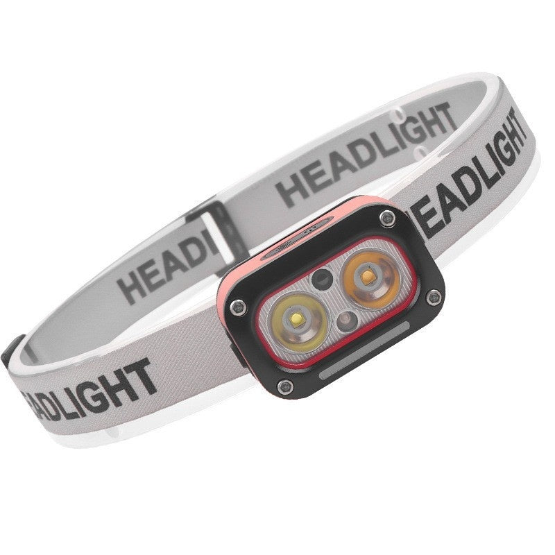 USB Charging Outdoor Night Run LED Lighting Headlamp