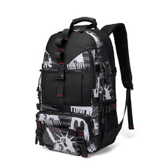 Men's Waterproof Oxford Cloth Backpack Hiking Backpack