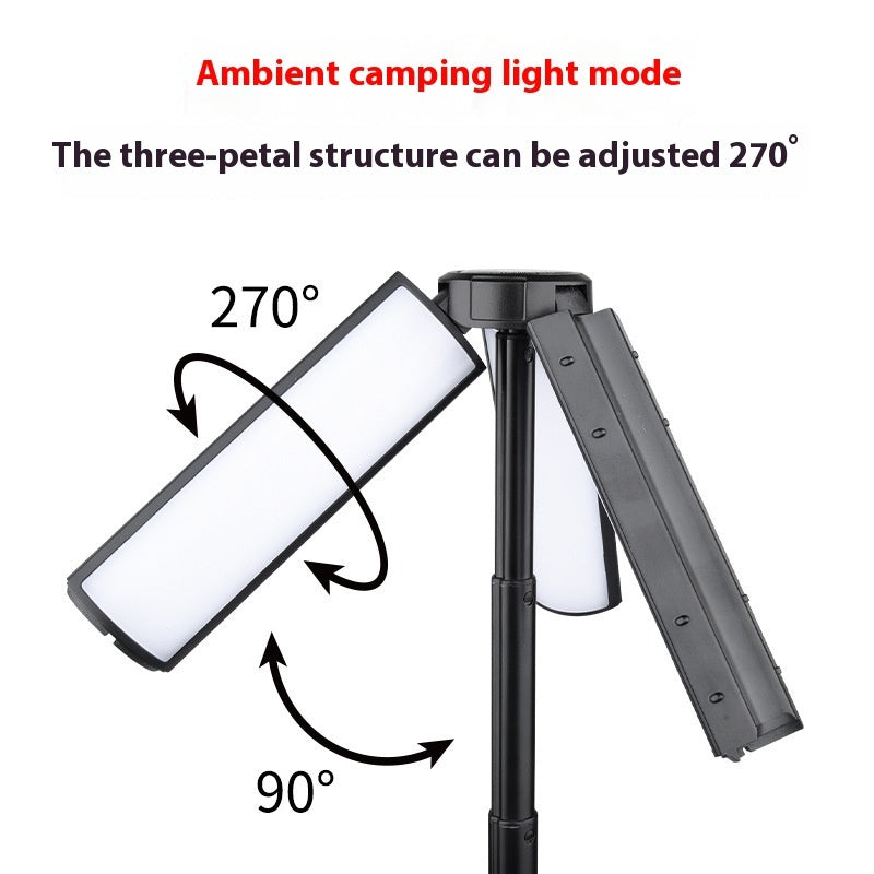 Outdoor Multifunctional Telescopic Folding Camping Lantern