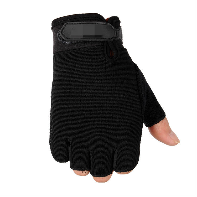 Tactical Half Finger Gloves Army Fan Outdoor