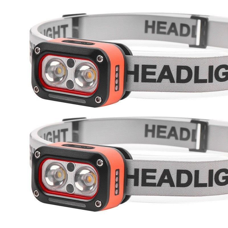 USB Charging Outdoor Night Run LED Lighting Headlamp