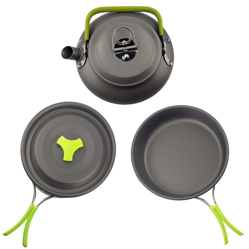 Camping Combination Suit Pot Folding Mini Cookware